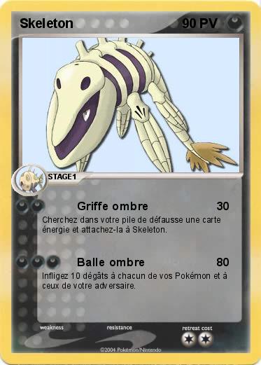 Pokemon Skeleton