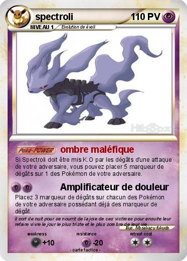 Pokemon spectroli