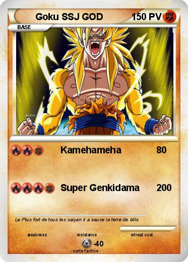 Pokemon Goku SSJ GOD