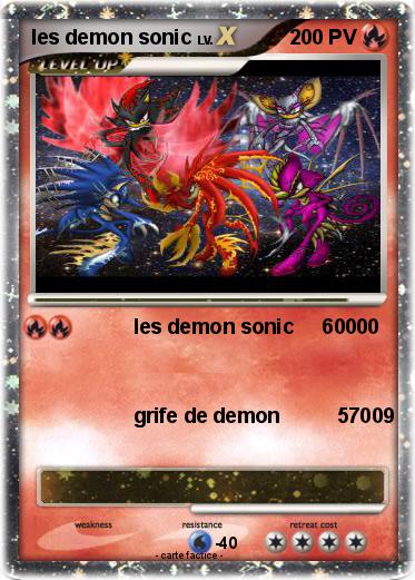 Pokemon les demon sonic