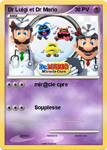 Pokemon Dr Luigi et Dr Mario