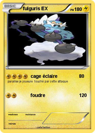 Pokemon fulguris EX