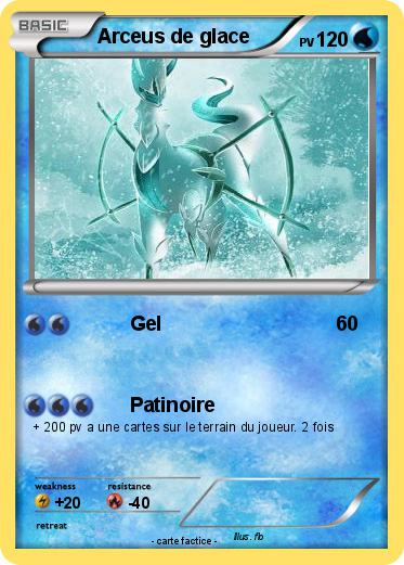 Pokemon Arceus de glace