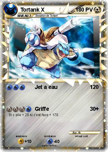 Pokemon Tortank X