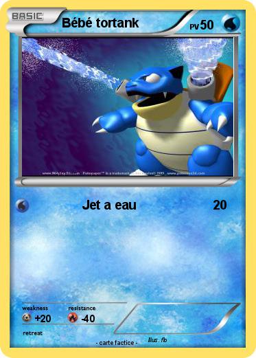 Pokemon Bébé tortank