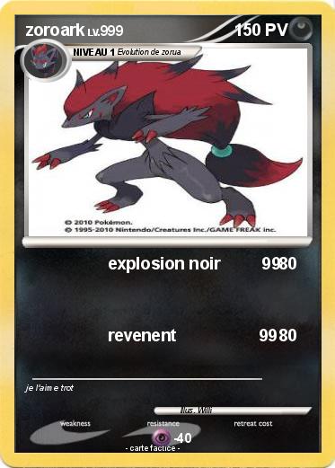 Pokemon zoroark