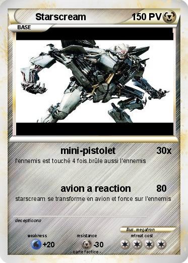 Pokemon Starscream