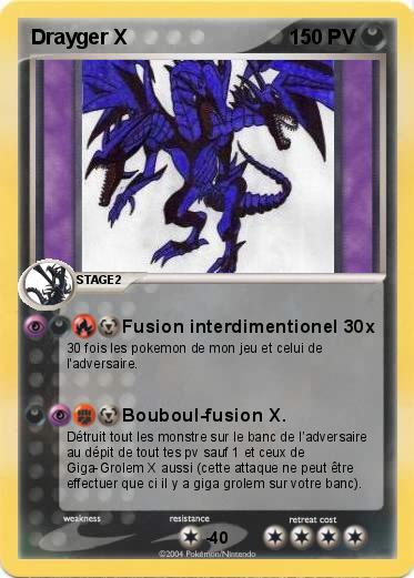 Pokemon Drayger X