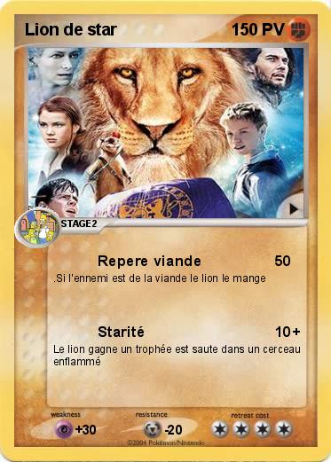 Pokemon Lion de star