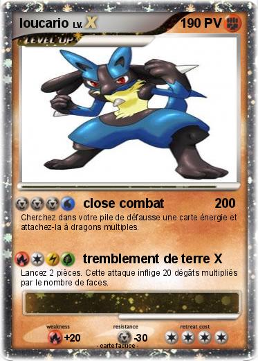 Pokemon loucario