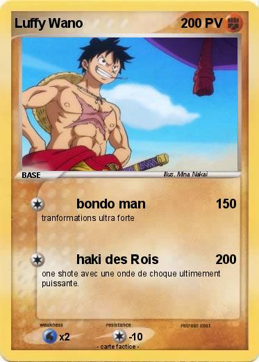 Pokemon Luffy Wano