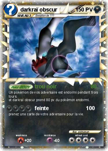 Pokemon darkraï obscur
