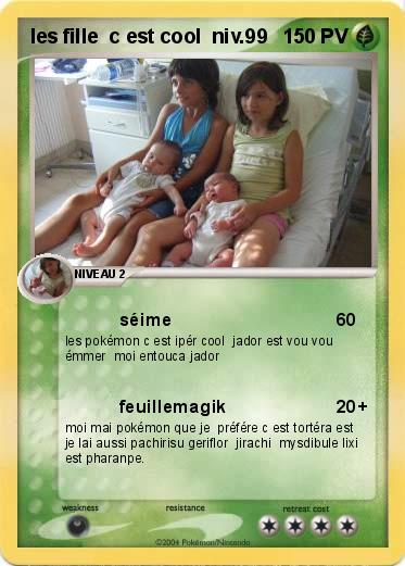 Pokemon les fille  c est cool  niv.99