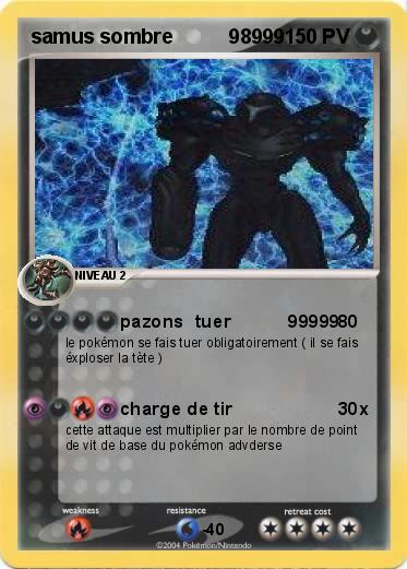 Pokemon samus sombre          98999