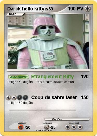 Pokemon Darck hello kitty