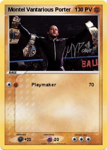 Pokemon Montel Vantarious Porter