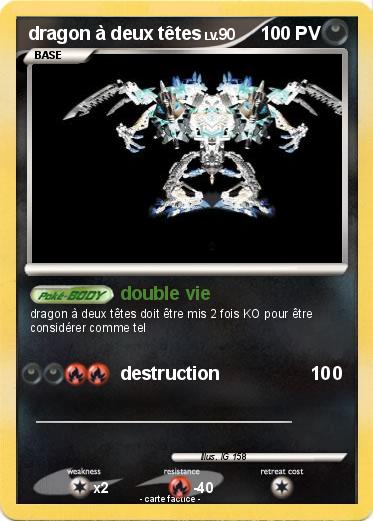 Pokemon dragon à deux têtes