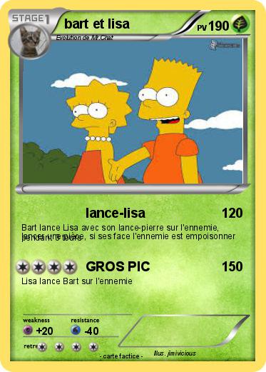 Pokemon bart et lisa