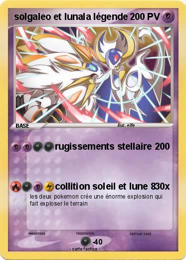 Pokemon solgaleo et lunala légende