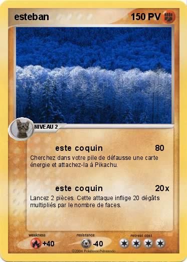 Pokemon esteban