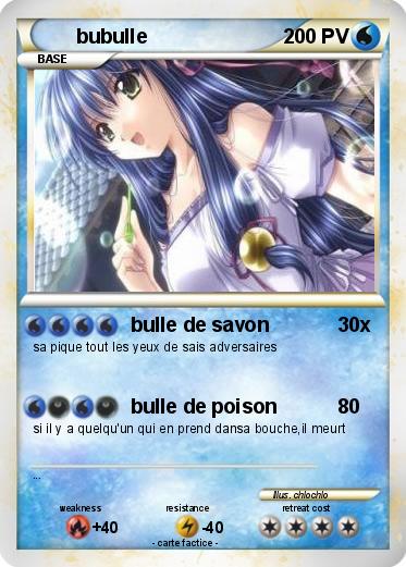 Pokemon bubulle