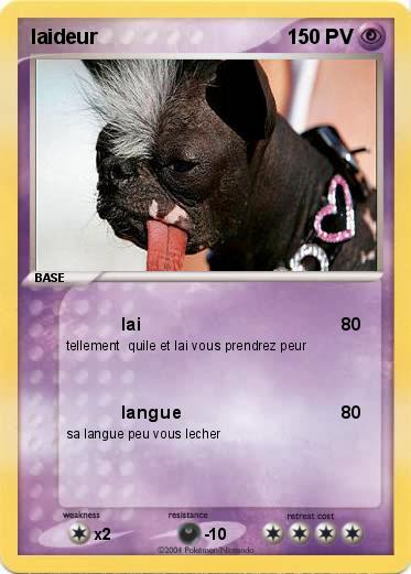 Pokemon laideur