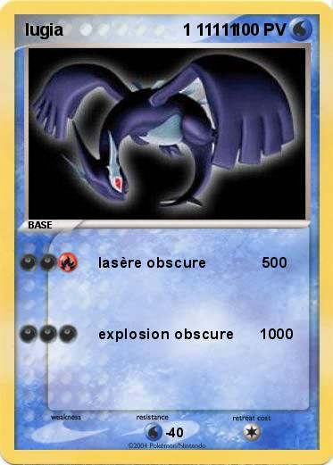 Pokemon lugia                          1 11111     