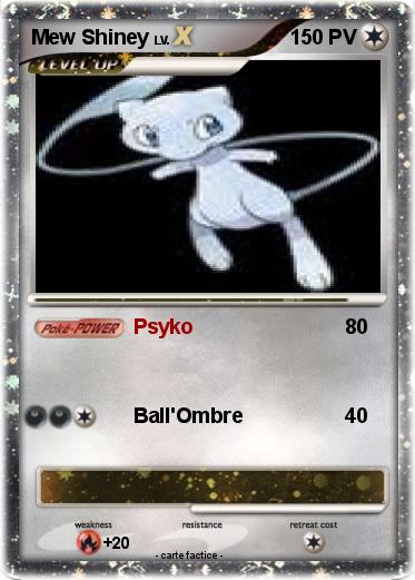 Pokemon Mew Shiney