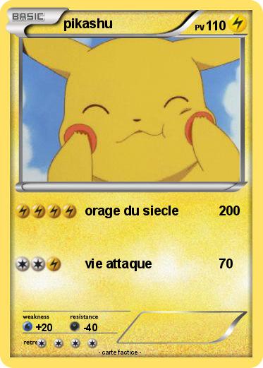 Pokemon pikashu