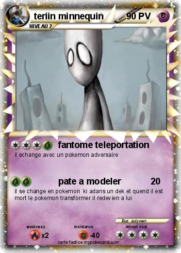 Pokemon teriin minnequin