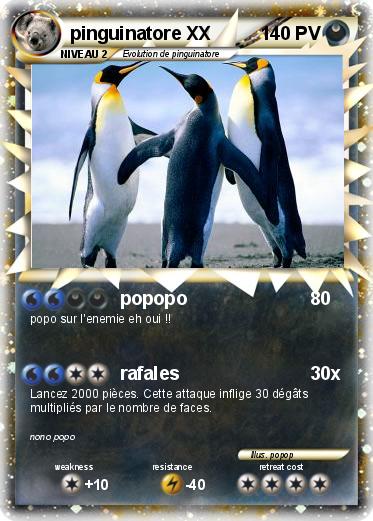 Pokemon pinguinatore XX