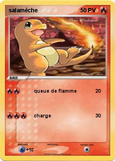 Pokemon salamèche 