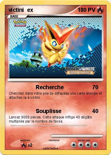 Pokemon victini  ex