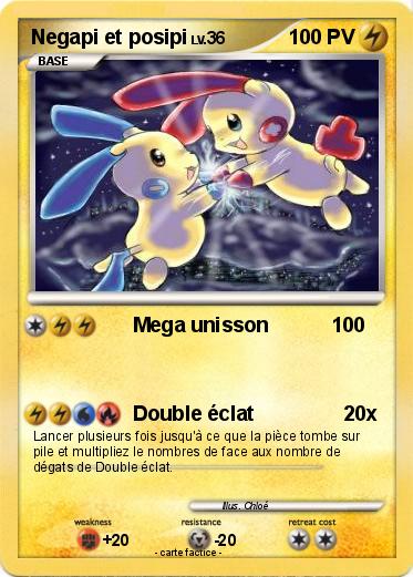 Pokemon Negapi et posipi