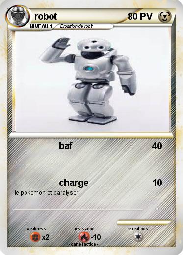 Pokemon robot