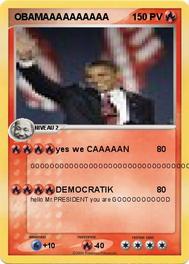 Pokemon OBAMAAAAAAAAAA