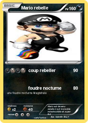 Pokemon Mario rebelle