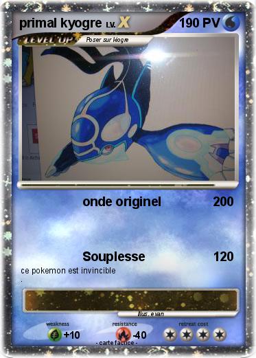 Pokemon primal kyogre