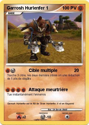 Pokemon Garrosh Hurlenfer 1