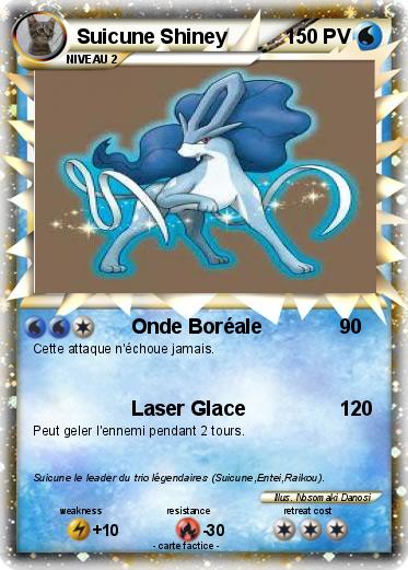 Pokemon Suicune Shiney