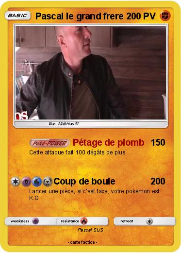 Pokemon Pascal le grand frere