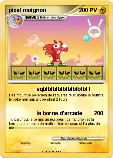 Pokemon pixel moignon