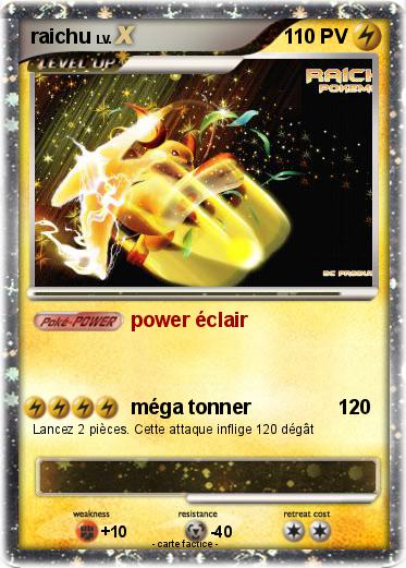 Pokemon raichu
