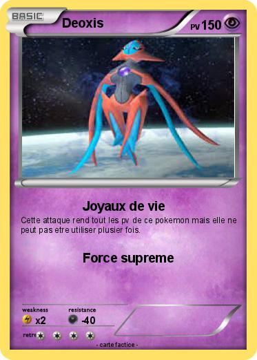 Pokemon Deoxis