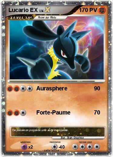 Pokemon Lucario EX