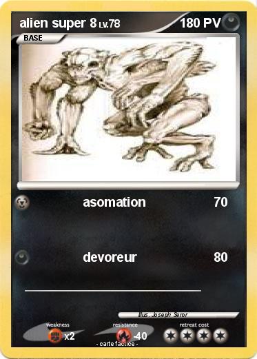 Pokemon alien super 8