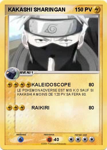 Pokemon KAKASHI SHARINGAN