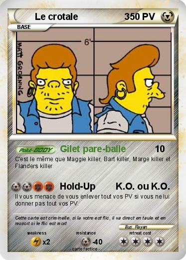 Pokemon Le crotale                  3