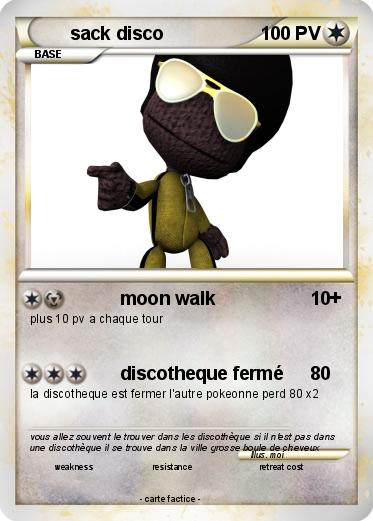 Pokemon sack disco