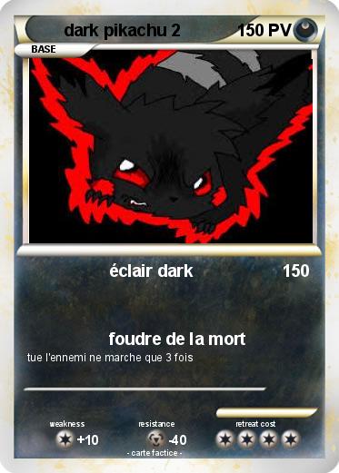 Pokemon dark pikachu 2